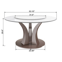 Load image into Gallery viewer, Table With Rotating Tray Scratch &amp; Heat For Kitchen &amp; Restaurant(Table Only - White
