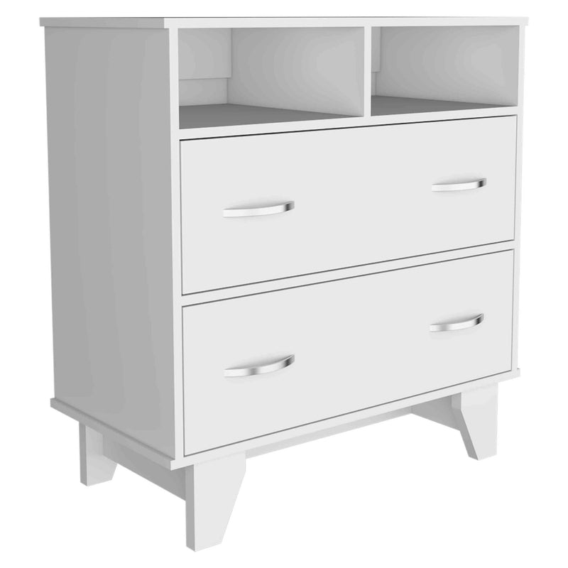 Two Drawer Dresser (477784) - White