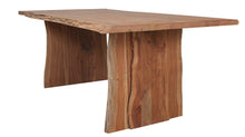 Load image into Gallery viewer, 71" Rectangular Solid Wood Dining Table - Brown
