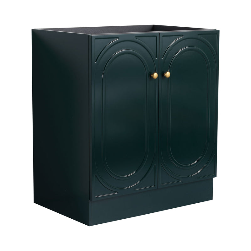 Modern Freestanding Bathroom Vanity With Soft Close Cabinet Doors