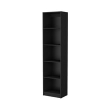 Load image into Gallery viewer, Five Tier Bookcase (546188) - Black
