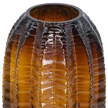 Load image into Gallery viewer, Textured Round Table Vase (574422) - Burnt Umber
