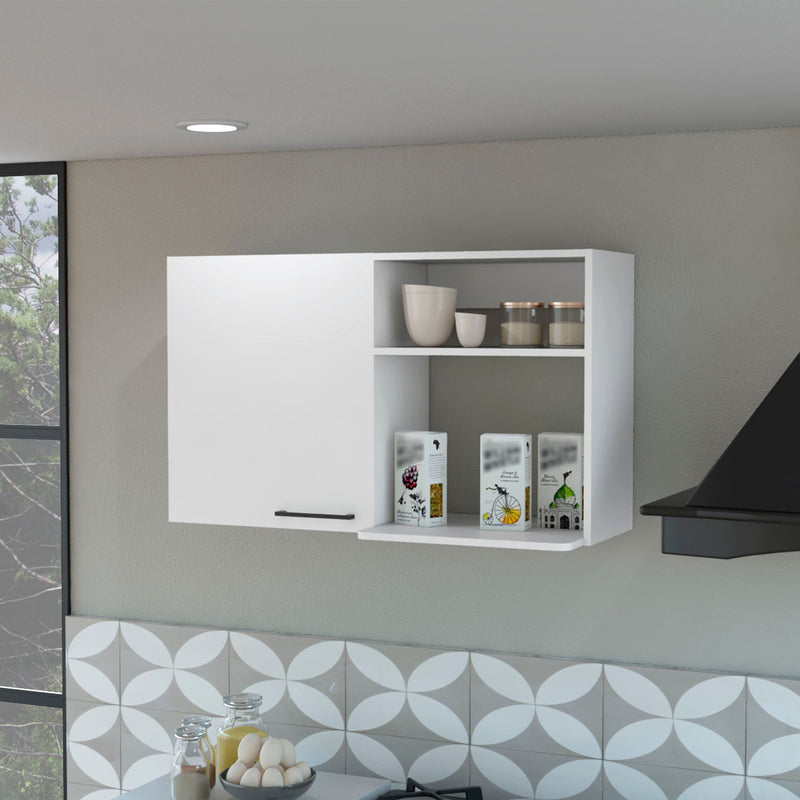 39" Accent Cabinet With Two Shelves - White
