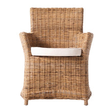 Load image into Gallery viewer, Rattan Dining Arm Chairs (Set of 2) - Natural
