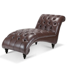 Load image into Gallery viewer, Tufted Armless Chaise Lounge

