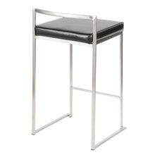 Load image into Gallery viewer, Fuji - Contemporary, Stackable Elegant Counter Stool (Set of 2)

