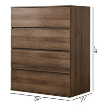 Load image into Gallery viewer, Liv - 4 Drawer Contemporary Wood Chest
