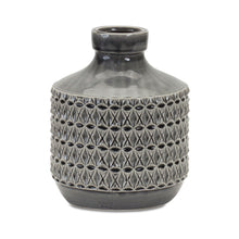 Load image into Gallery viewer, Geometric Bud Table Vase (516234) - Gray
