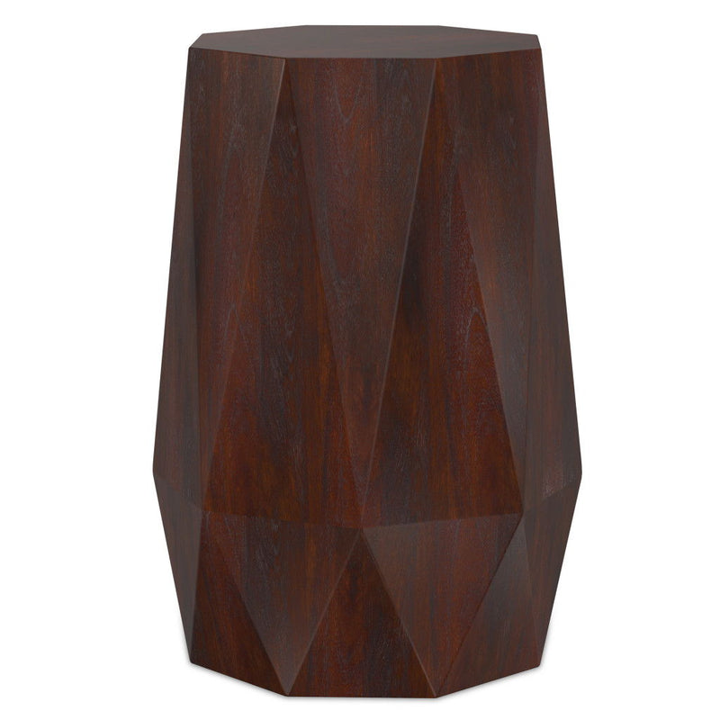 Wood End Table - Brown