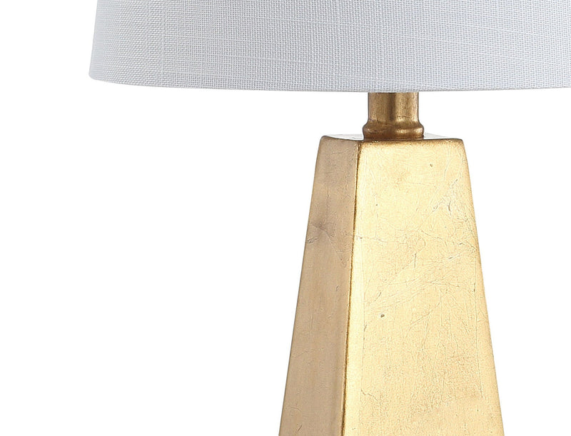 21" Novelty Table Lamp LED With Globe Shade - Gold