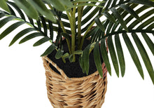 Load image into Gallery viewer, 24" Tall, Artificial Plant, Palm, Indoor, Faux, Fake, Table, Floor, Greenery, Potted, Real Touch, Decorative - Green / Beige
