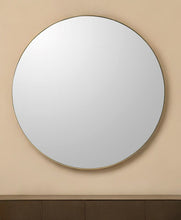 Load image into Gallery viewer, 30" Round Framed Accent Mirror - Gold
