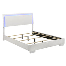Load image into Gallery viewer, August - 6 Piece Queen Panel Bedroom Set With LED Lighting - White
