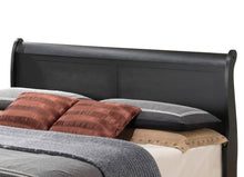 Load image into Gallery viewer, Upholstered Panel Sleigh Bed Design
