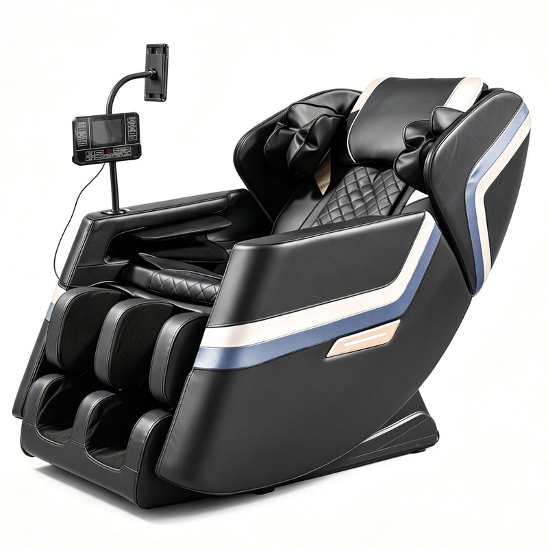 Massage Chair Recliner & Zero Gravity & Full Body Air Pressure - Black