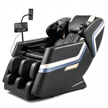 Load image into Gallery viewer, Massage Chair Recliner &amp; Zero Gravity &amp; Full Body Air Pressure - Black
