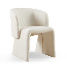 Load image into Gallery viewer, Modern Accent Chair Brown Single Sofa Chair, Upholstered Side Chair Teddy Comfy Chair For Dining Room / Bedroom / Living Room / Reception
