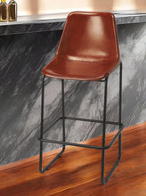 Load image into Gallery viewer, 42" Iron Bar Chair - Brown / Black
