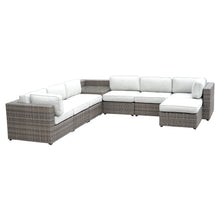 Load image into Gallery viewer, Weather-Resistant Sectional - Stain and Fade Resistant, Removable Cushions - Outdoor Comfort, Indoor Looks
