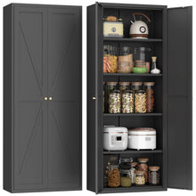 Load image into Gallery viewer, Adjustable 2 Door Storage Cabinet With Adjustable Shelves
