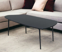 Load image into Gallery viewer, Marble Stone Free Form Coffee Table - Black And Black
