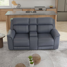 Load image into Gallery viewer, Oslo - Dual Power Reclining Loveseat With Console
