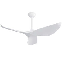 Load image into Gallery viewer, Ceiling Fan Without Light, DC Motor Remote Control Fan For Indoor / Outdoor Use - White
