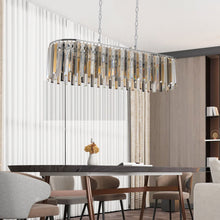 Load image into Gallery viewer, 9'' Chandelier Crystal Ceiling Light - Clear
