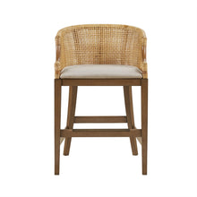 Load image into Gallery viewer, Casual Handcrafted Rattan Counter Stool
