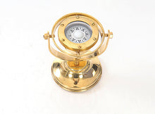 Load image into Gallery viewer, Gimbaled Compass - Gold
