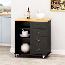 Load image into Gallery viewer, Yohaan - Contemporary Kitchen Cart With Wheels
