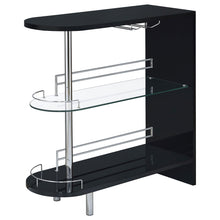 Load image into Gallery viewer, Karinna - 2 Tier Home Bar Table With Shelf - Silver
