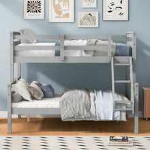 Load image into Gallery viewer, Bunk Bed With Ladder And Safety Guardrail
