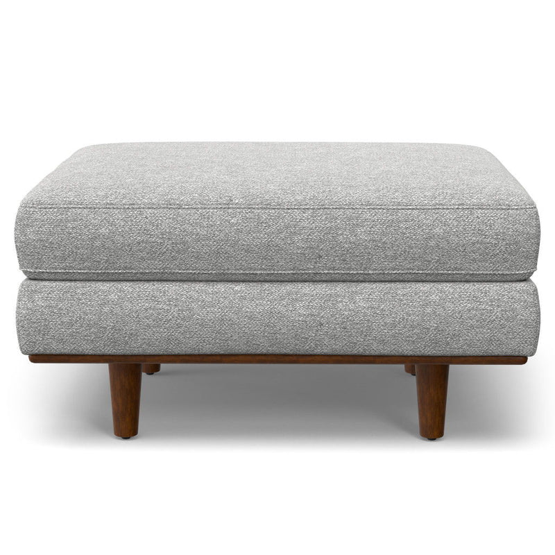 Cocktail Ottoman - Gray / Brown