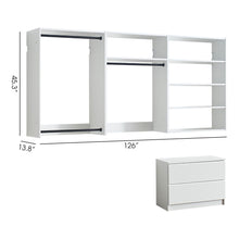 Load image into Gallery viewer, Devi - Wall Mounted Wood Closet System &amp; Modular Units
