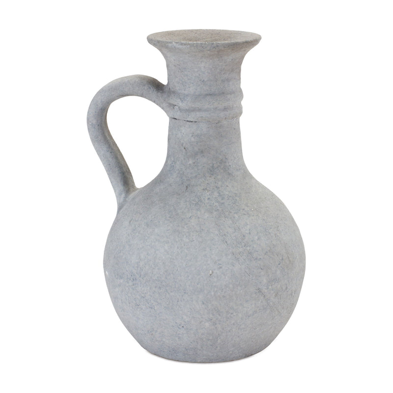 Round Pitcher Vase (632618) - Gray