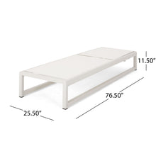 Load image into Gallery viewer, Outdoor Nylon Mesh Chaise Lounge, (Set of 2)
