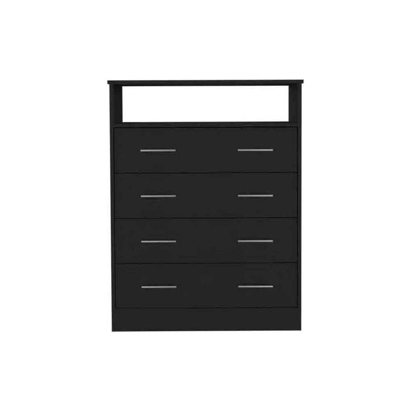Four Drawer Dresser (737988) - Black