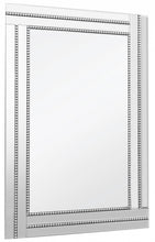 Load image into Gallery viewer, 36" Glass Framed Accent Mirror - Silver
