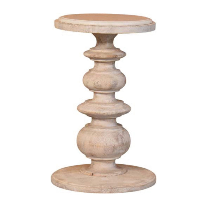 Solid Wood Wood End Table (719329) - Brown