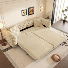 Load image into Gallery viewer, 3-In-1 Convertible Sleeper Sofa
