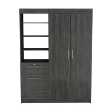 Load image into Gallery viewer, 3 Drawer Combo Dresser - Gray
