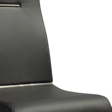 Load image into Gallery viewer, Faux Leather Upholstered Dining Side Chairs (Set of 2) - Silver / Black
