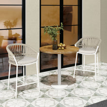 Load image into Gallery viewer, Maiden - Patio Counter Stool Sunproof Olefin (Set of 2)
