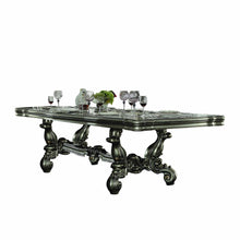 Load image into Gallery viewer, 46" Solid Wood Trestle Base Dining Table - Green
