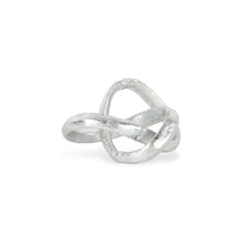 Load image into Gallery viewer, Modern Abstract Infinity Knot Tabletop Sculpture - Silver
