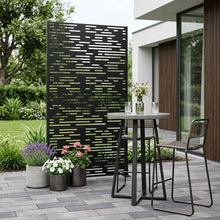 Load image into Gallery viewer, Three Panel Screen Room Divider (720195) - Black
