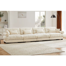 Load image into Gallery viewer, Super Comfort Oversized Modular Sectional Sofa, Deep Seat Convertible L Shaped Couch
