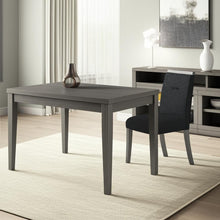 Load image into Gallery viewer, Upholstered Fabric With Faux Crystal Bling Dining Side Chair - Dark Gray
