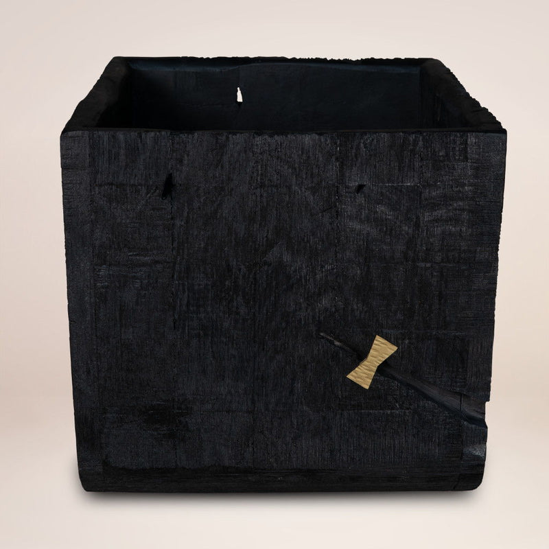 Square Pot Planter (659058) - Black